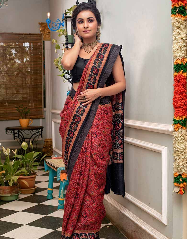 Pashmina Silk Saree